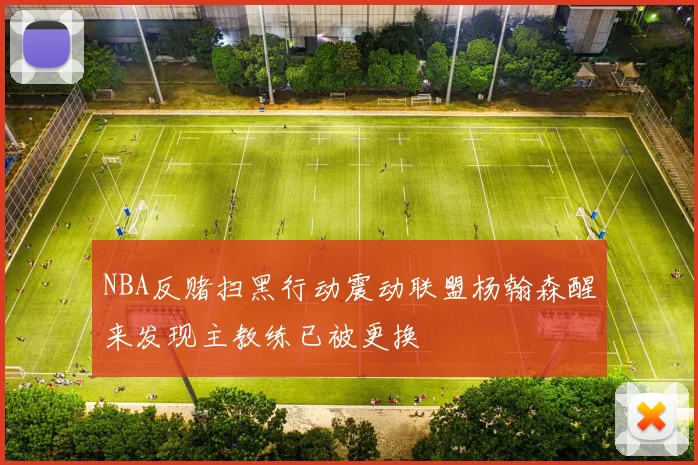 NBA反赌扫黑行动震动联盟杨翰森醒来发现主教练已被更换